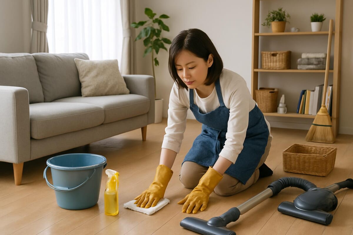 🧹 年末の大掃除ガイド：退去時に費用負担しないための注意点